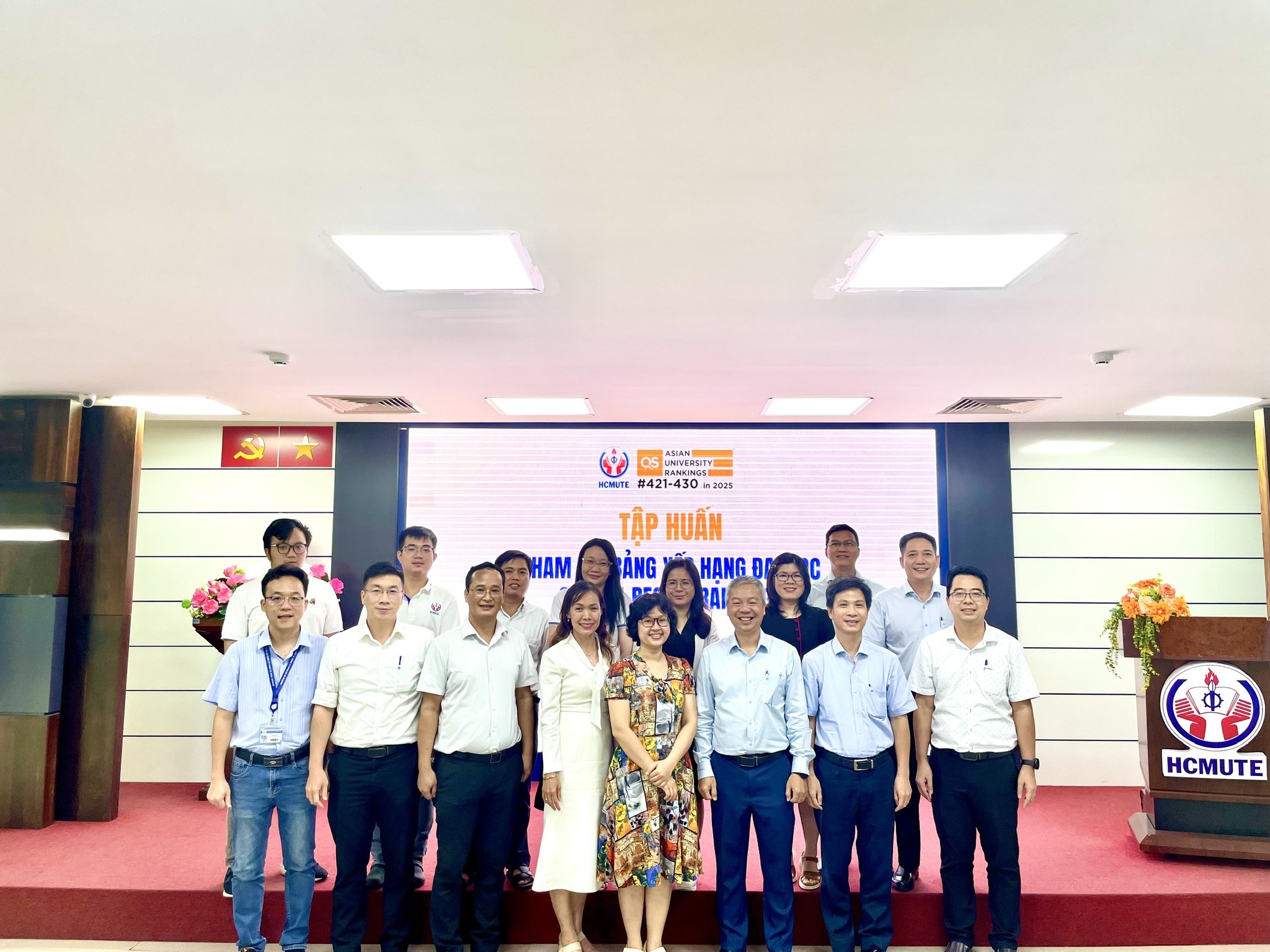 Tập huấn chuyên sâu về hệ thống xếp hạng đại học QS Asia Region Rankings