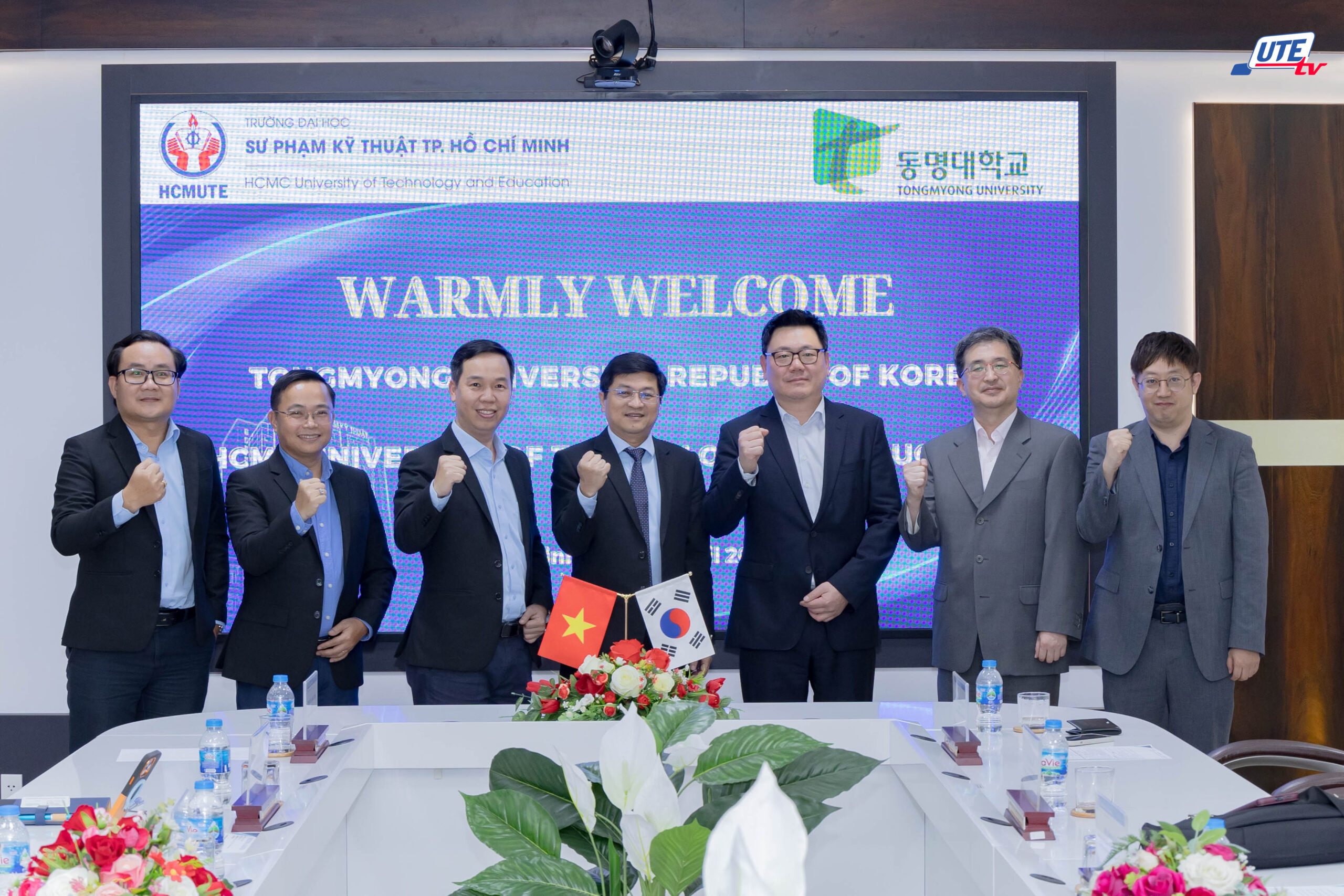 HCMUTE Collaborates with Tongmyong University: Expanding Opportunities in Education and Research